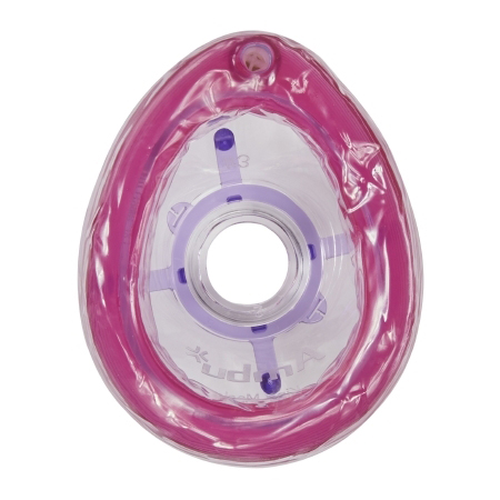 Ambu Sweet Dreams Anesthesia Mask Clear, Purple Ring Hook Ring Top Valve Size 3 - Main image