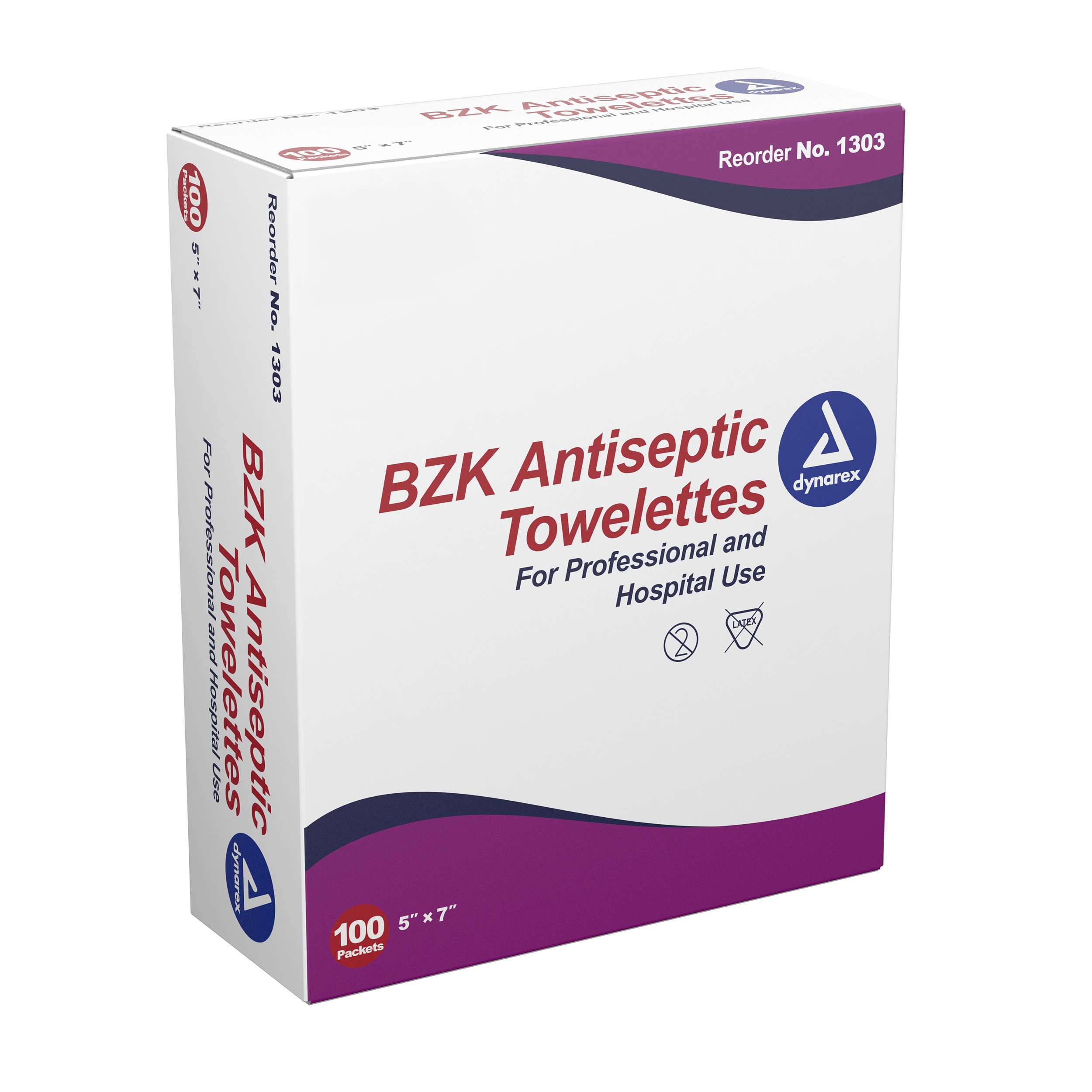 Dynarex BZK Antiseptic Towelettes thumbnail 1