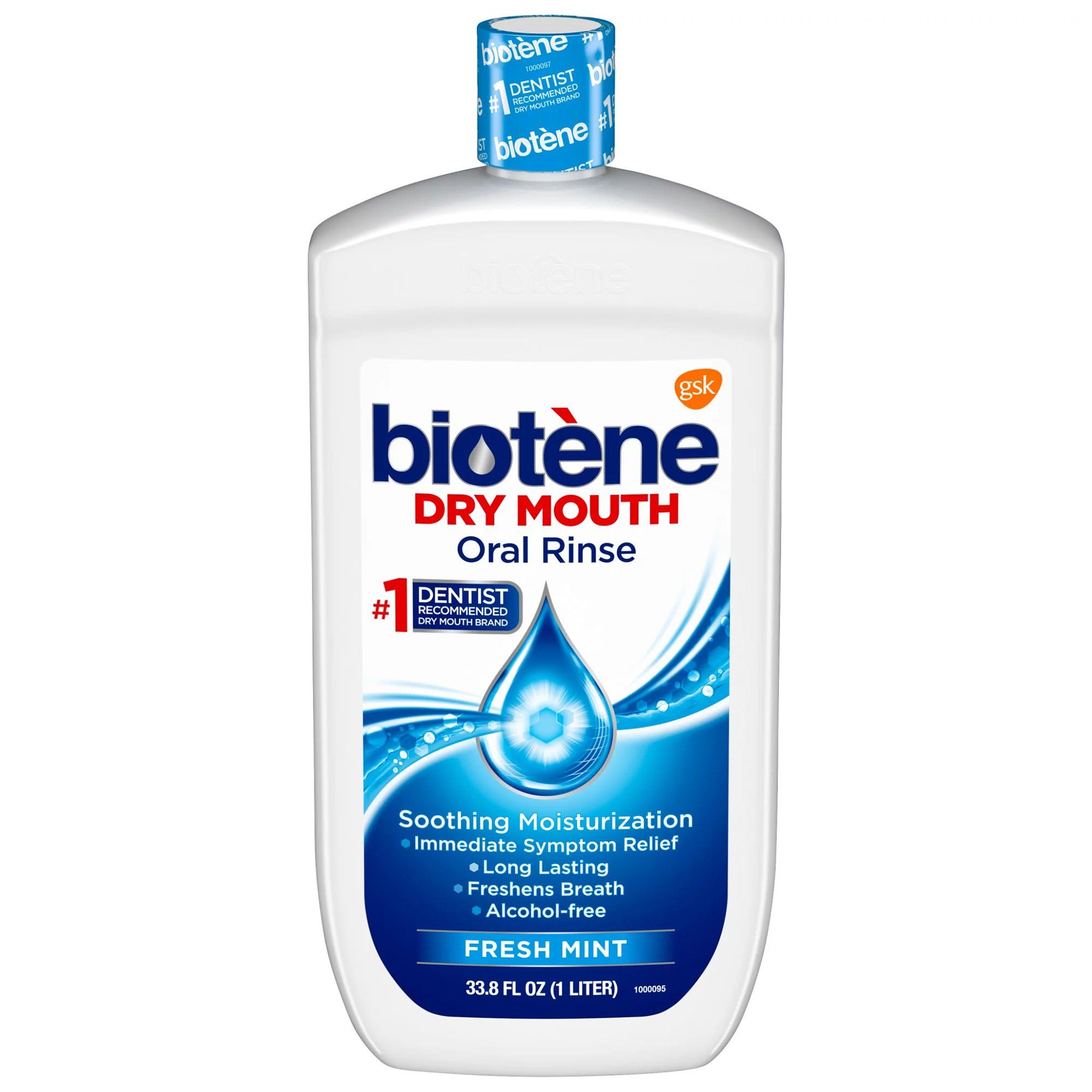 Biotene Dry Mouth Oral Rinse Liquid, 33.8 oz - Each - Main image