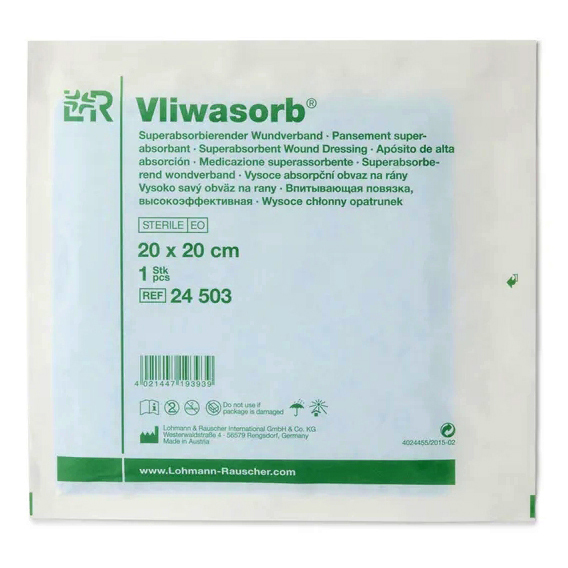 Vliwasorb Super Absorbent Dressing - Main image