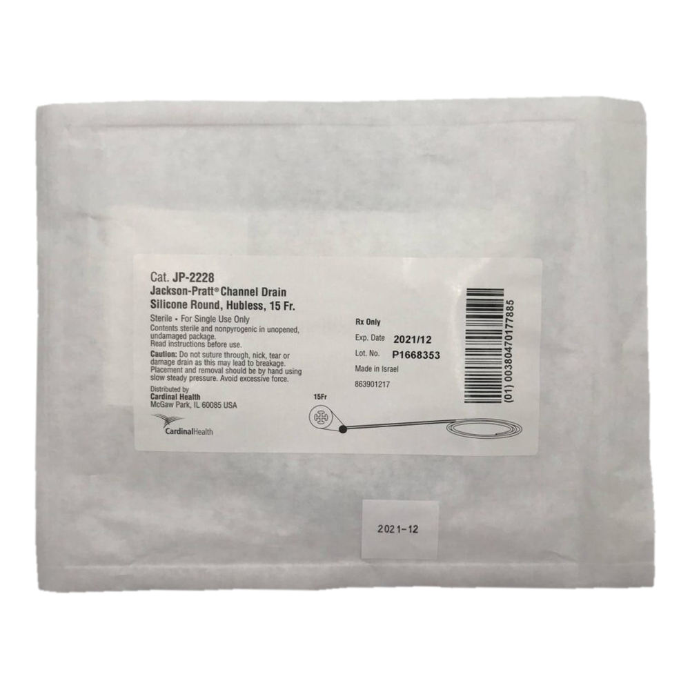 Jackson-Pratt 4 Channel Round Hubless Wound Drain Tube without Trocar thumbnail 2