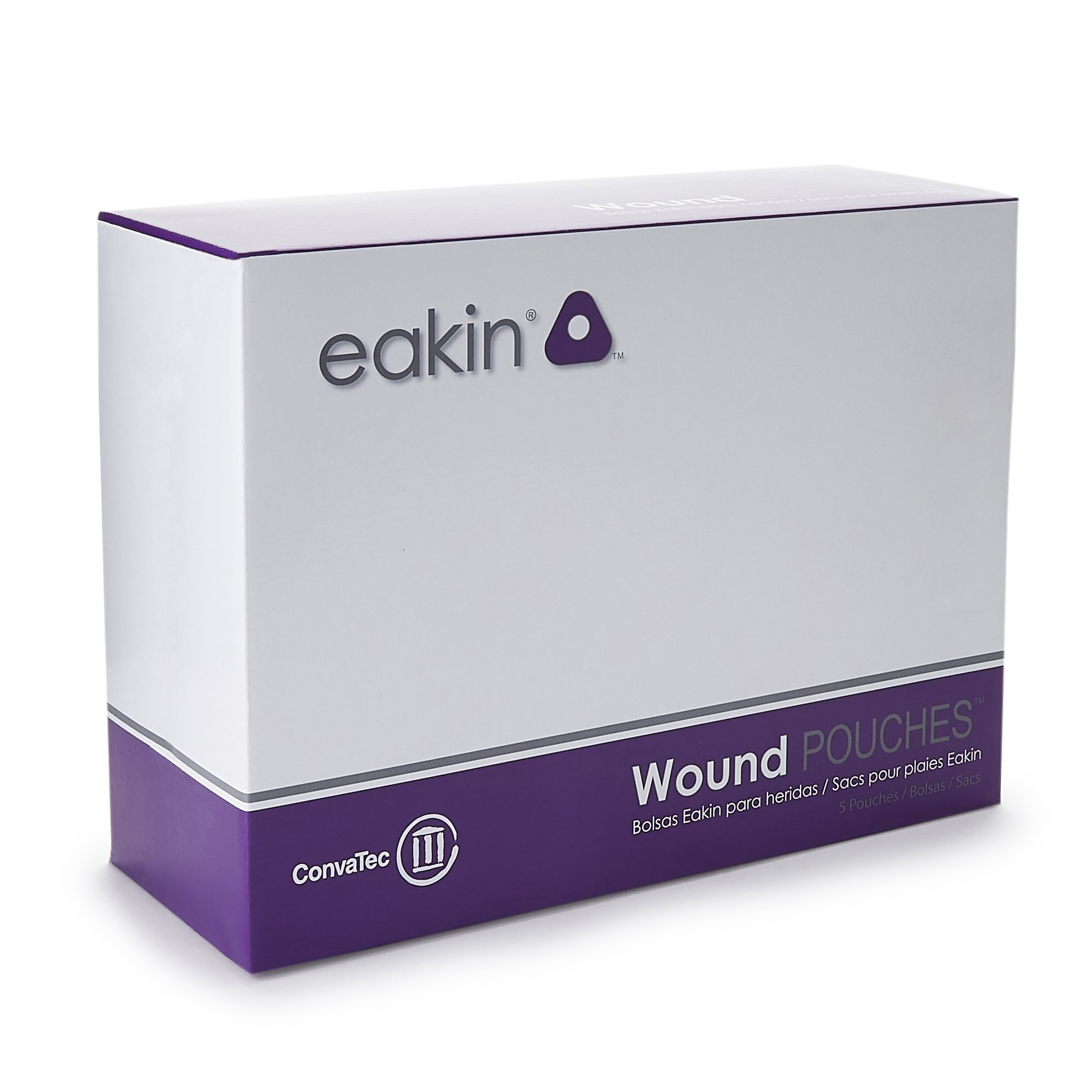Eakin Wound Pouch with Remote Drainable Attachment, 6.3 x 9.7 Inch - Box of 5 thumbnail 3
