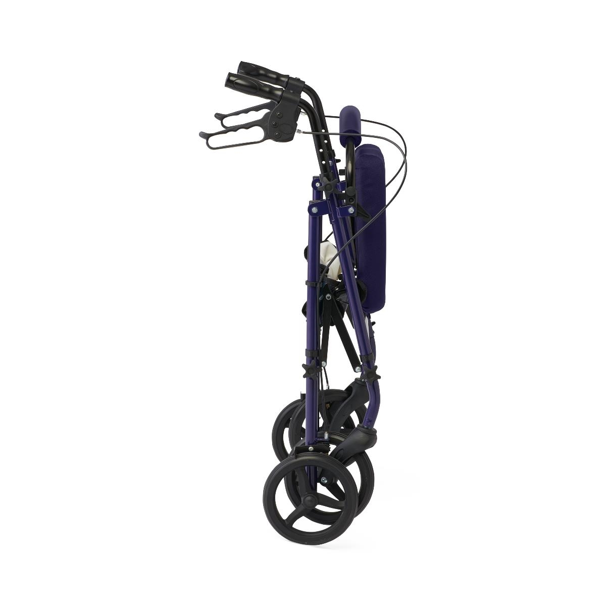 Medline Basic Steel Rollator with Microban, 8" Wheels thumbnail 2