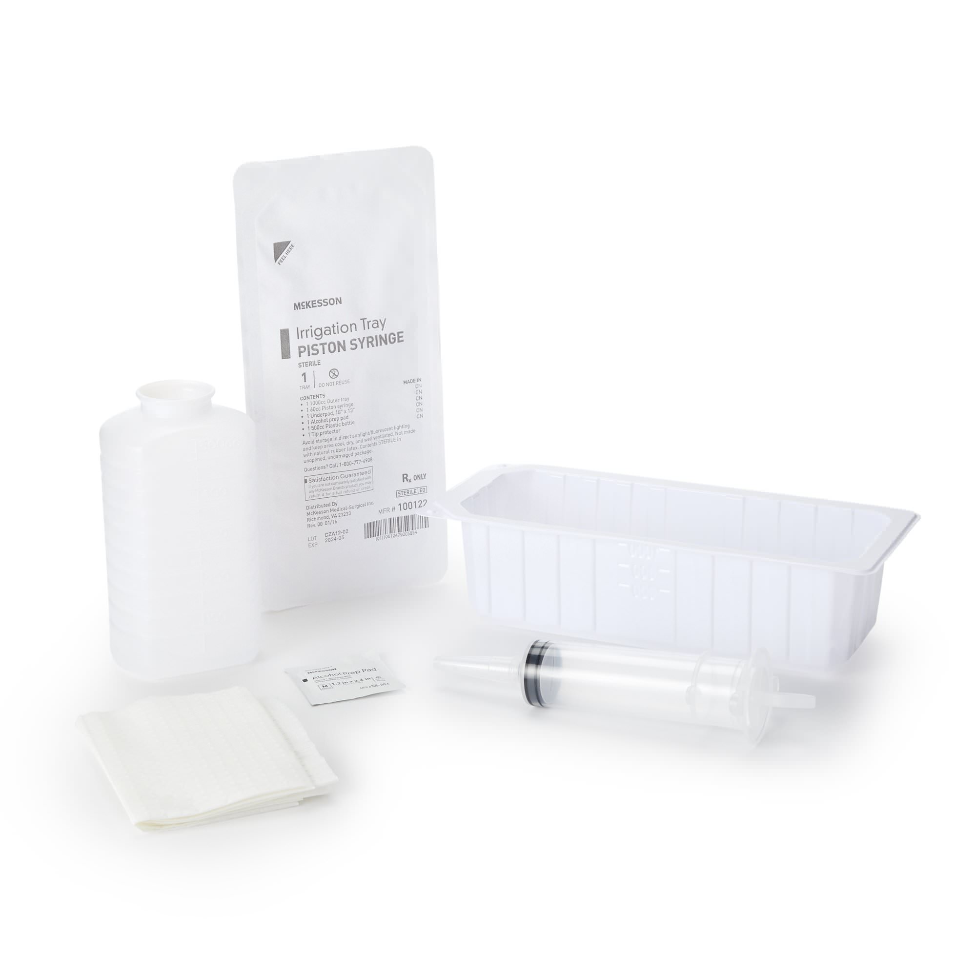 McKesson Irrigation Tray Sterile