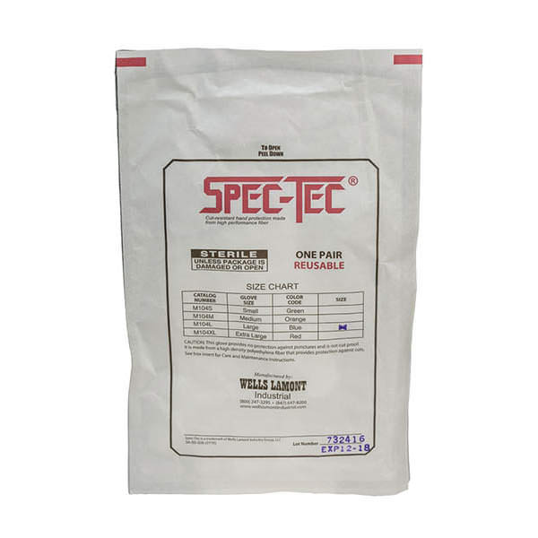 Wells Lamont Spec-Tec Stretch A2 Cut Resistant Sterile Gloves thumbnail 2