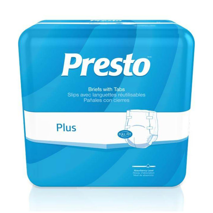 Presto Full Fit Plus Absorbency Breathable Brief thumbnail 2