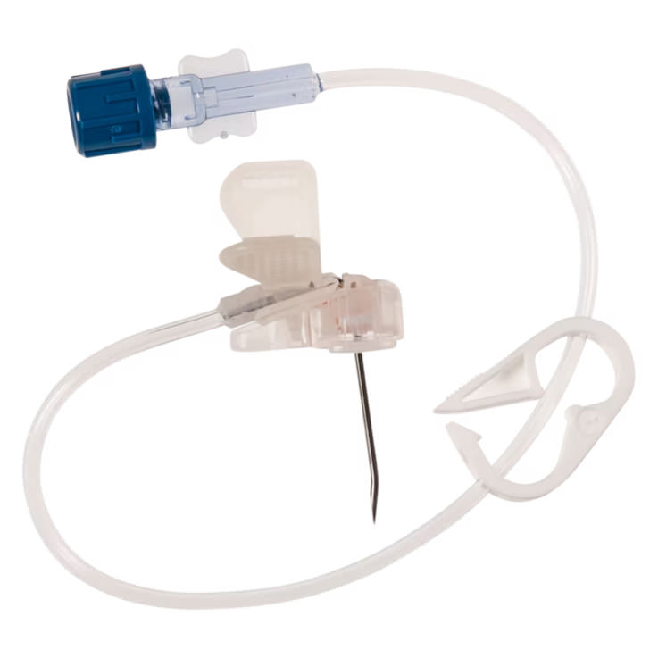 MiniLoc Safety Infusion Set 22G x 0.75 Inch | Huber Needle