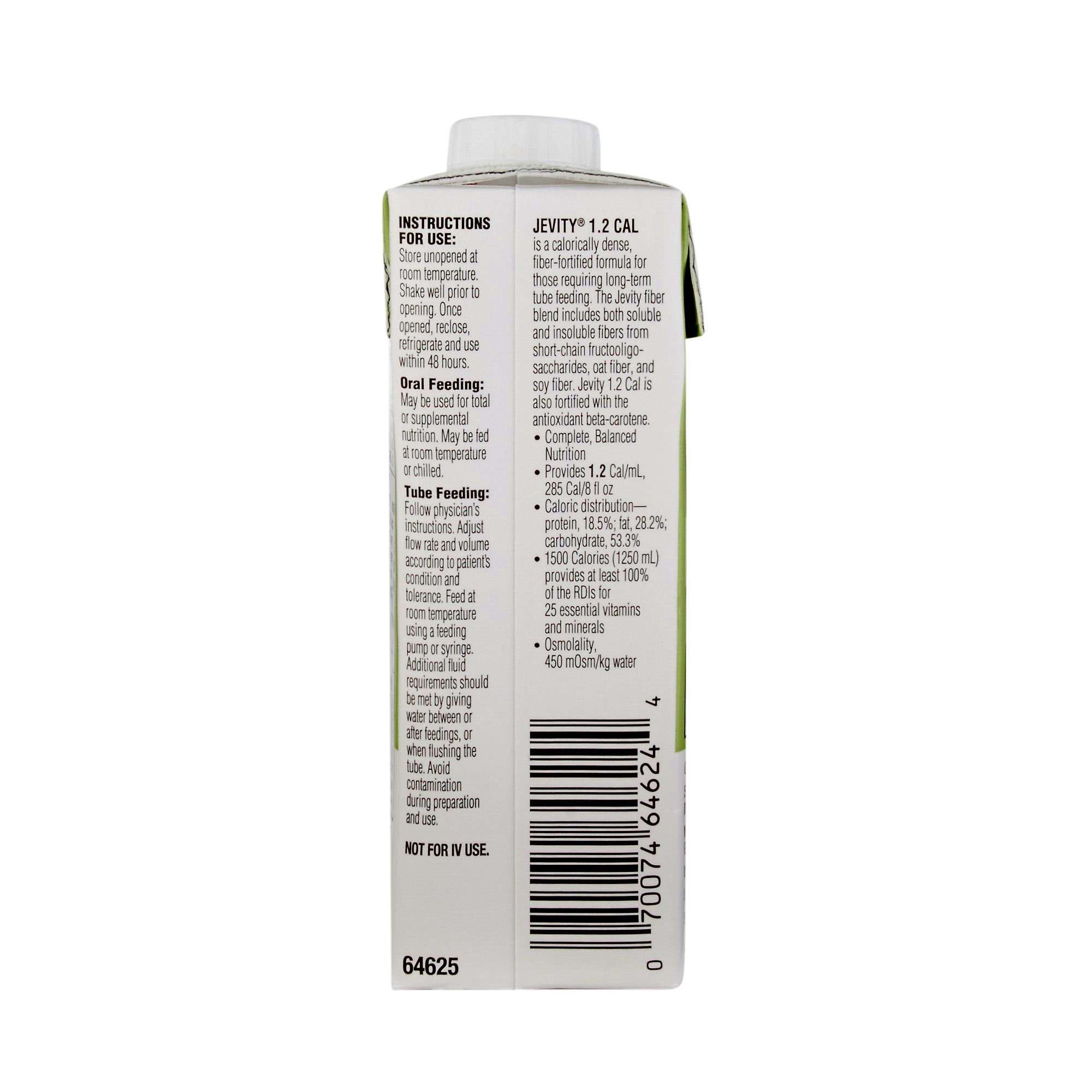 Jevity Complete Balanced Nutrition with Fiber thumbnail 2