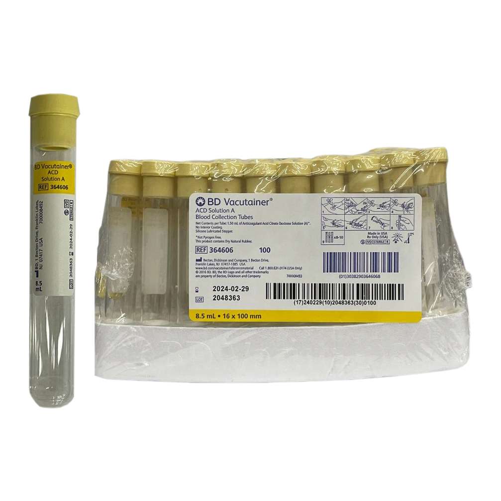 BD Vacutainer Venous Blood Collection Tube with ACD Solution A Additive - Main image