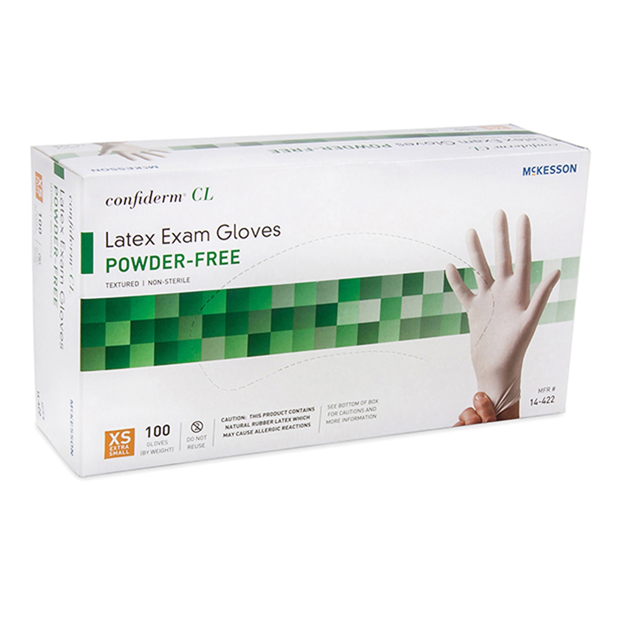 McKesson Confiderm CL Latex Powder Free Exam Gloves thumbnail 5