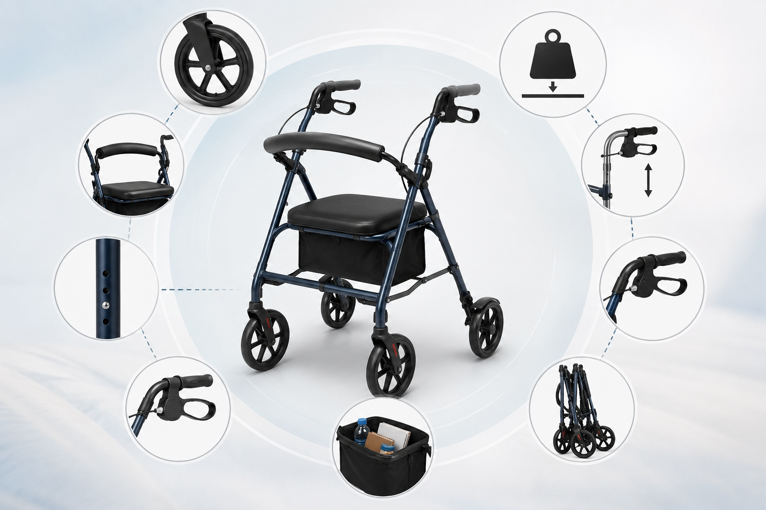 Key Features to Consider Before Buying a Rollator