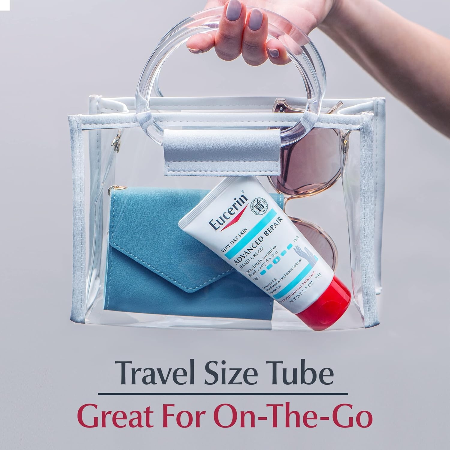 Eucerin Advanced Repair Hand Moisturizer Cream, 2.7 oz thumbnail 6