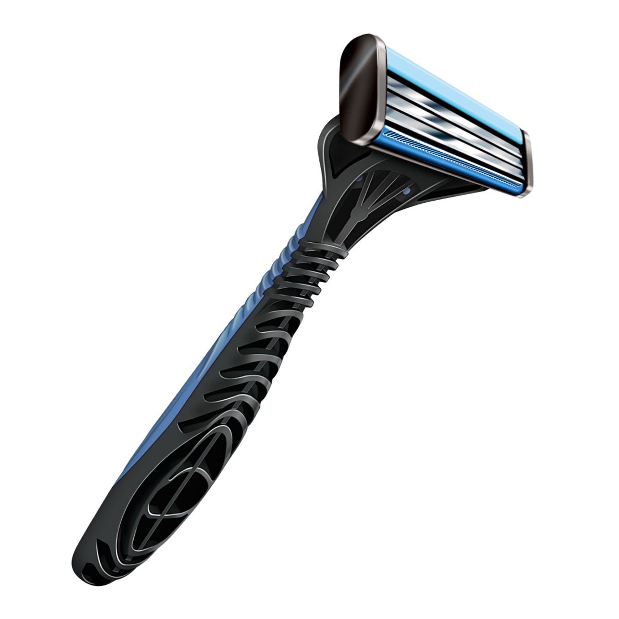 AccuTec Personal Razor with Lubricating Strip - Case of 100 - Main image