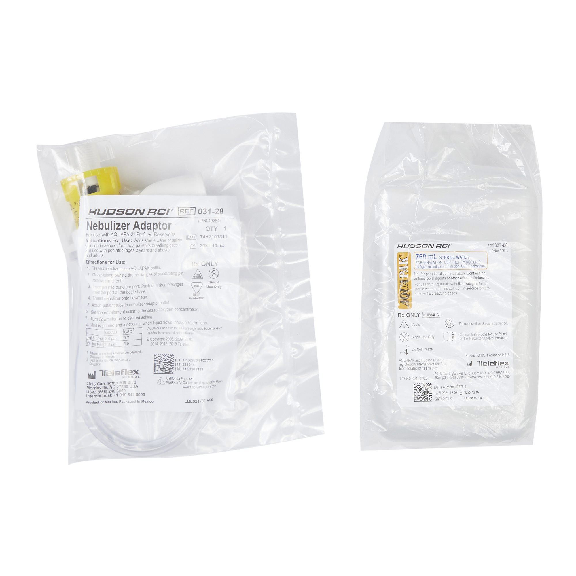 Hudson RCI AquaPak Handheld Nebulizer Kit thumbnail 2