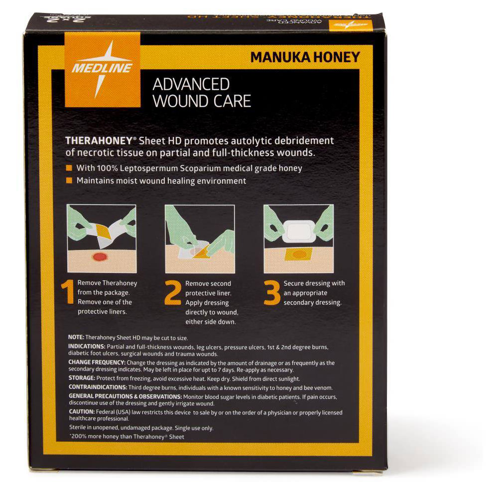 Medline TheraHoney HD Honey Wound Dressing thumbnail 3
