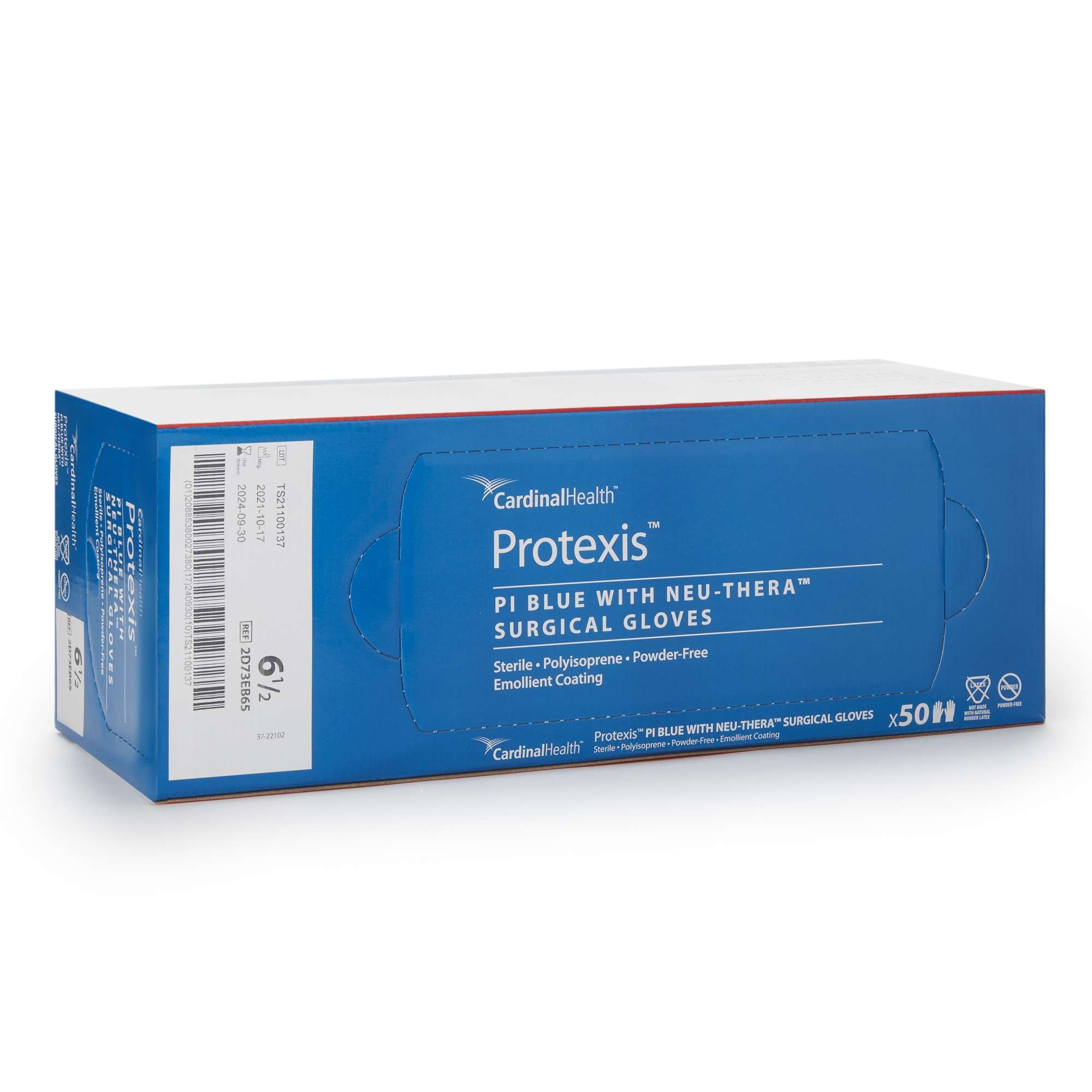 Cardinal Protexis PI Blue with Neu-Thera Powder-Free Surgical Gloves thumbnail 1