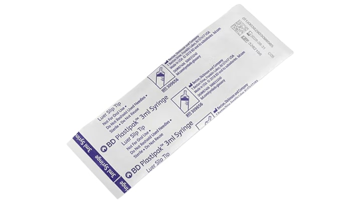 BD General Purpose Syringe, Luer Slip Tip thumbnail 3