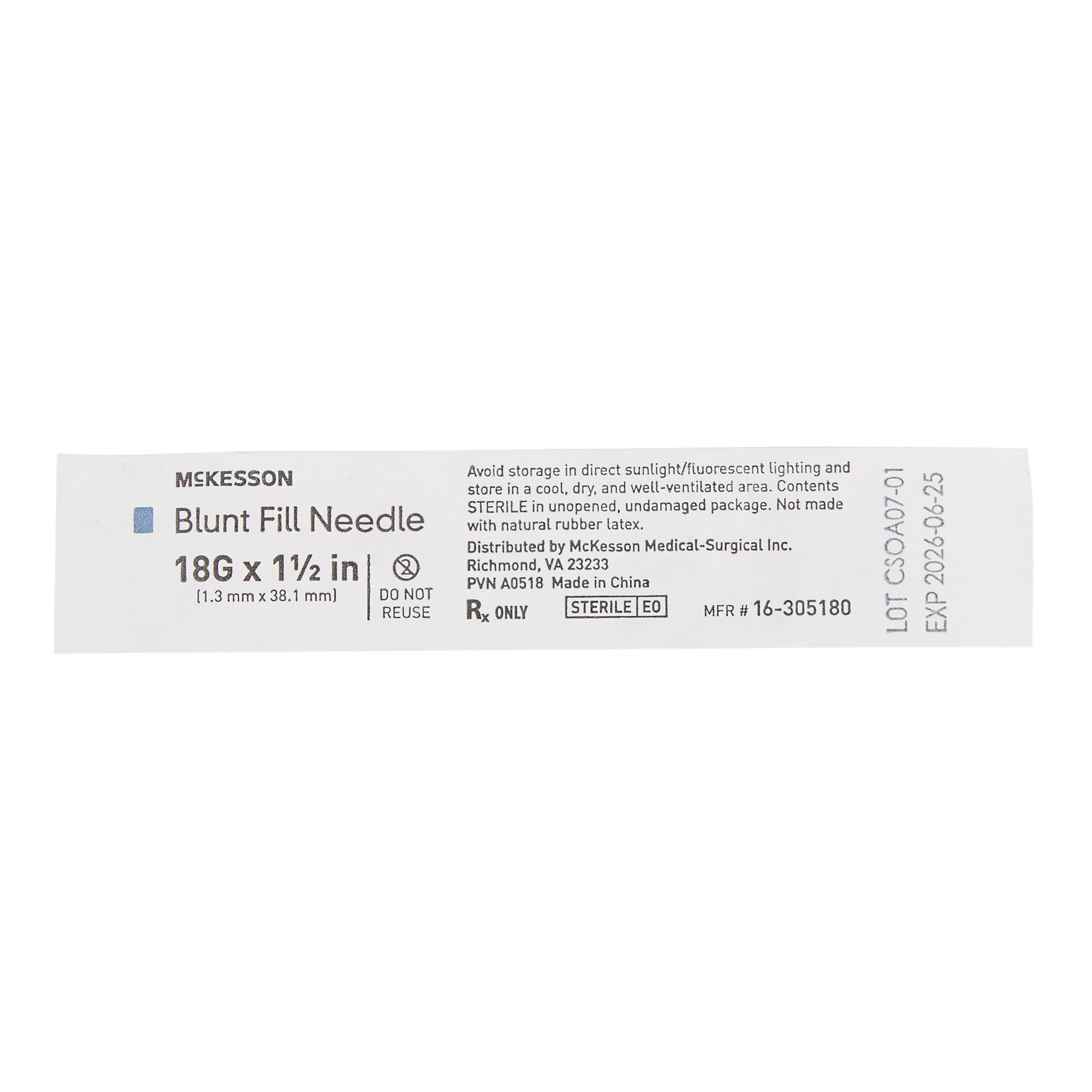 McKesson Blunt Fill Needles thumbnail 2