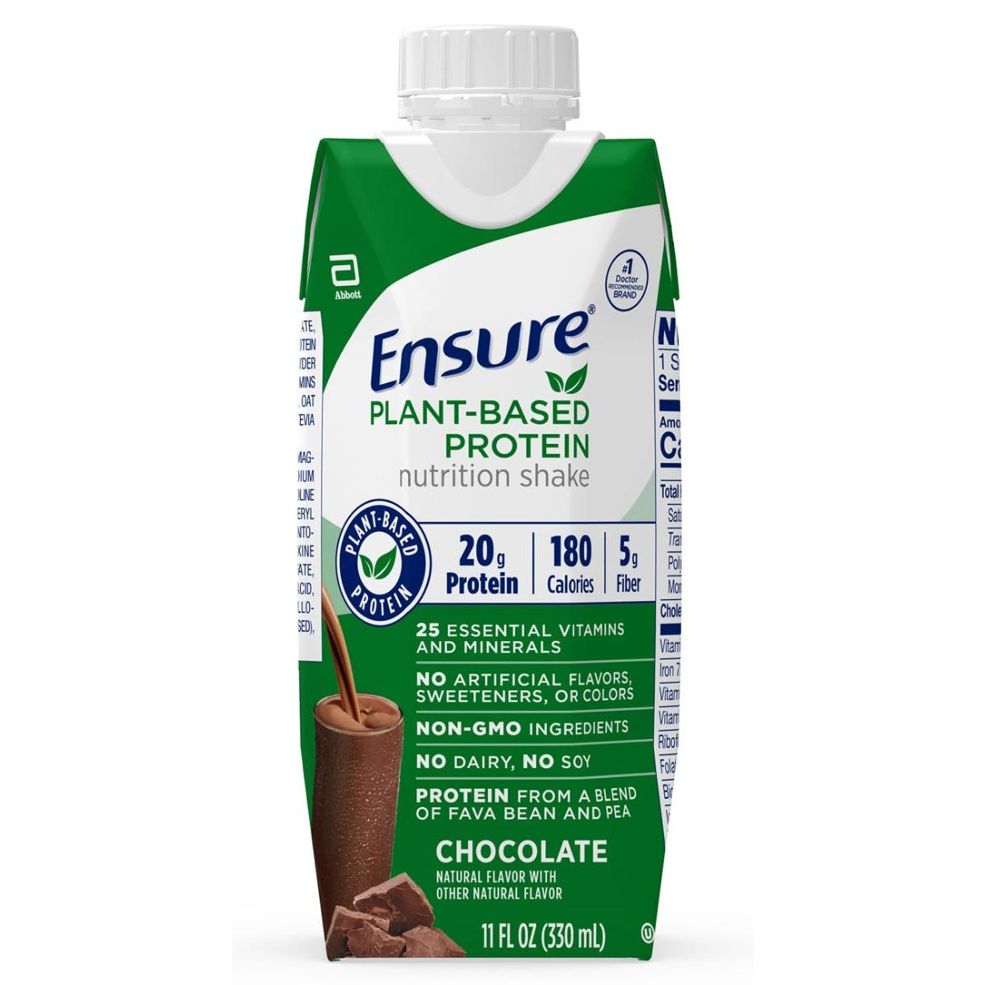 Ensure Plant Based Protein Nutrition Shake thumbnail 2