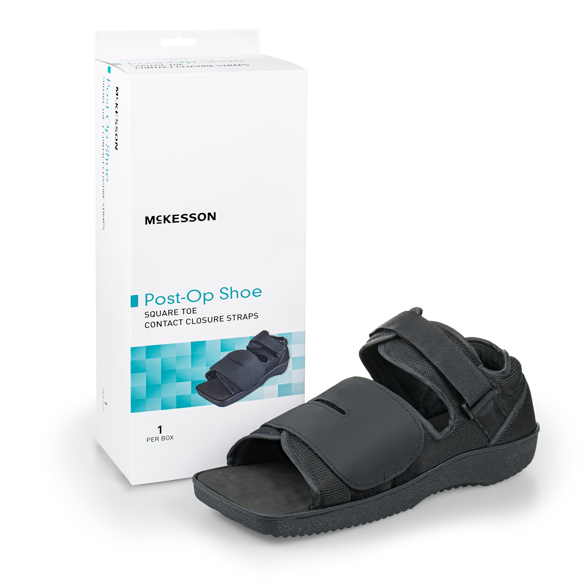 McKesson Black Post-Op Shoe