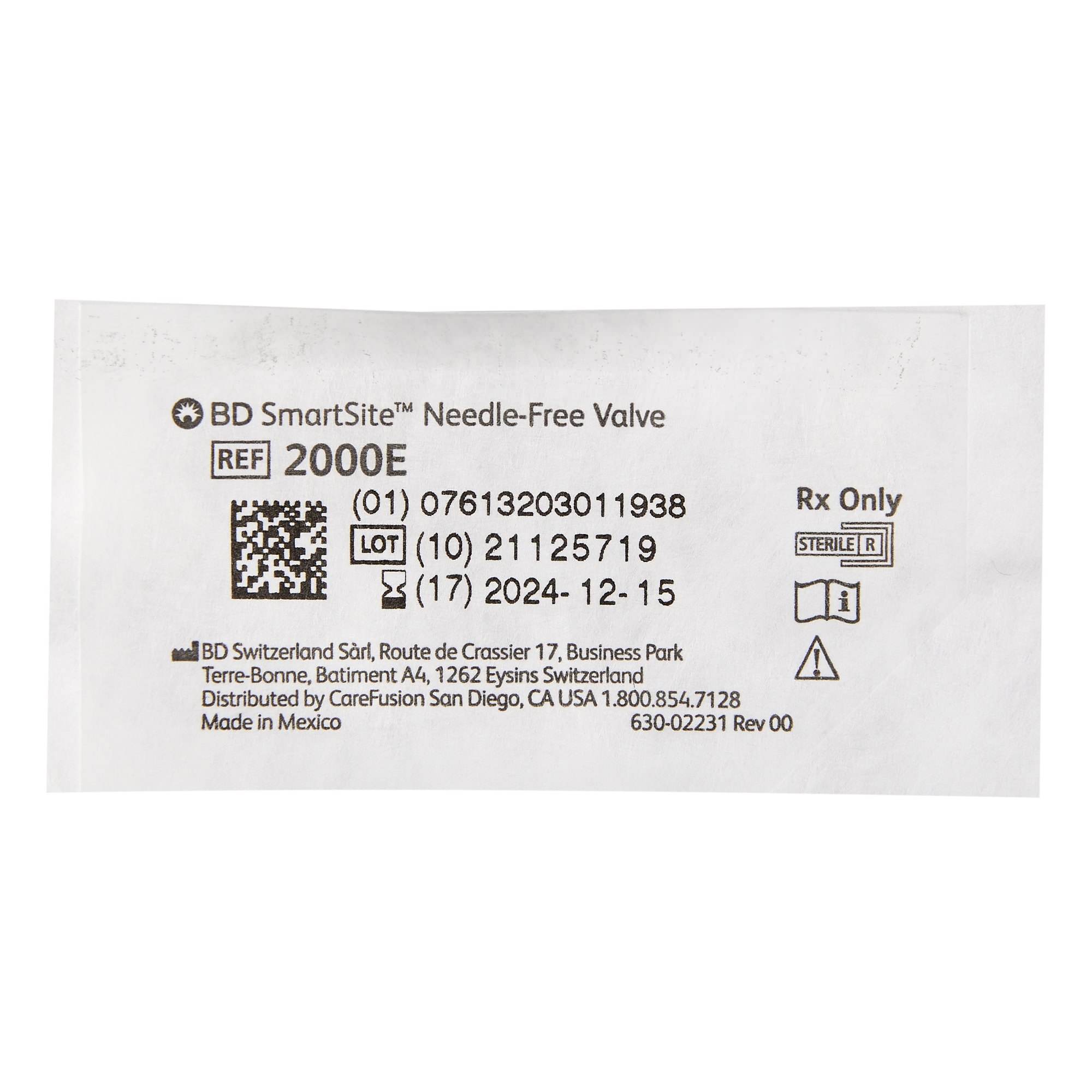 BD SmartSite Needleless Connector thumbnail 2