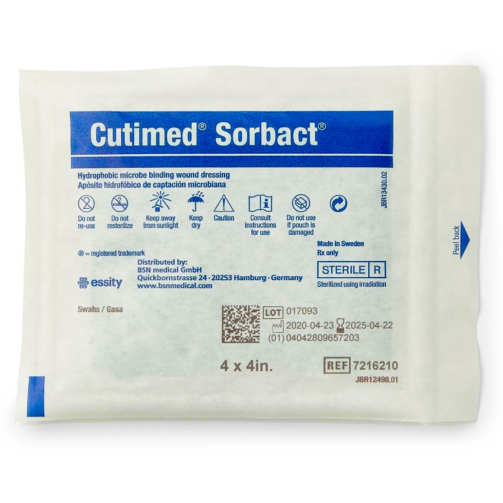 Cutimed Sorbact Wound Dressing Pads thumbnail 2