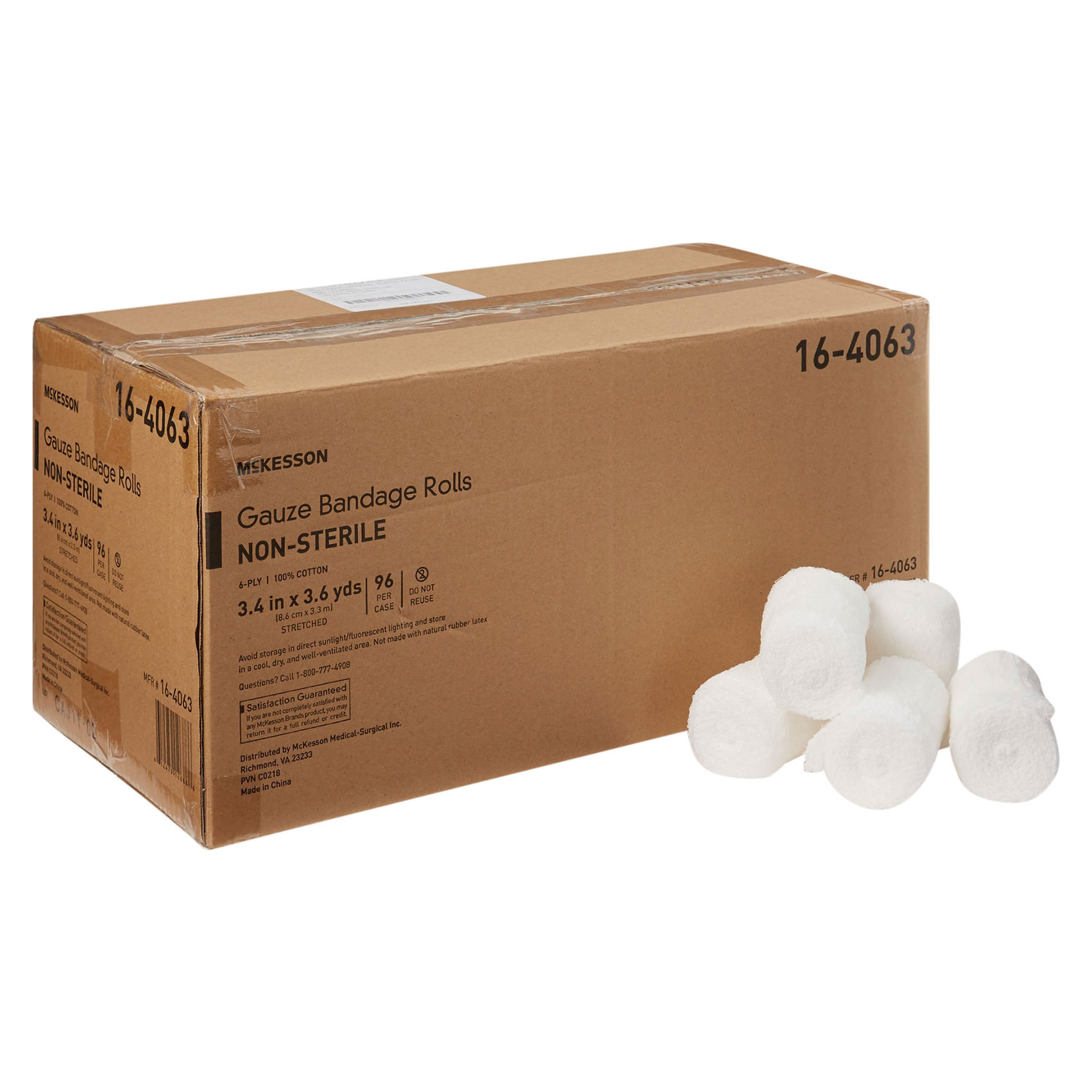 McKesson Fluff Bandage Roll thumbnail 1