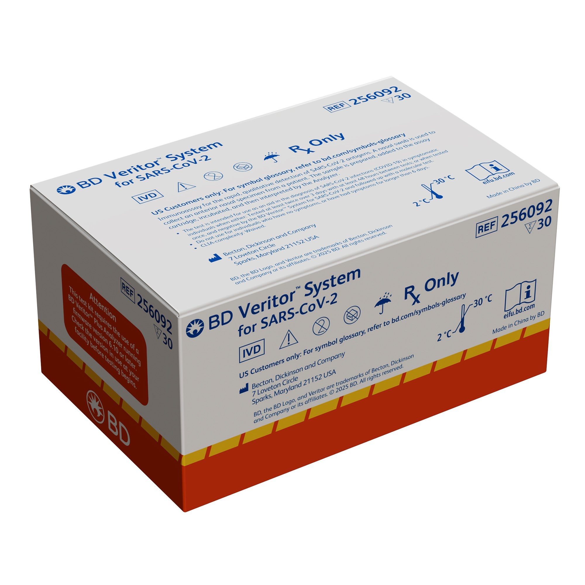 BD Veritor System - SARS-CoV-2 Rapid Antigen Test Kit - Main image