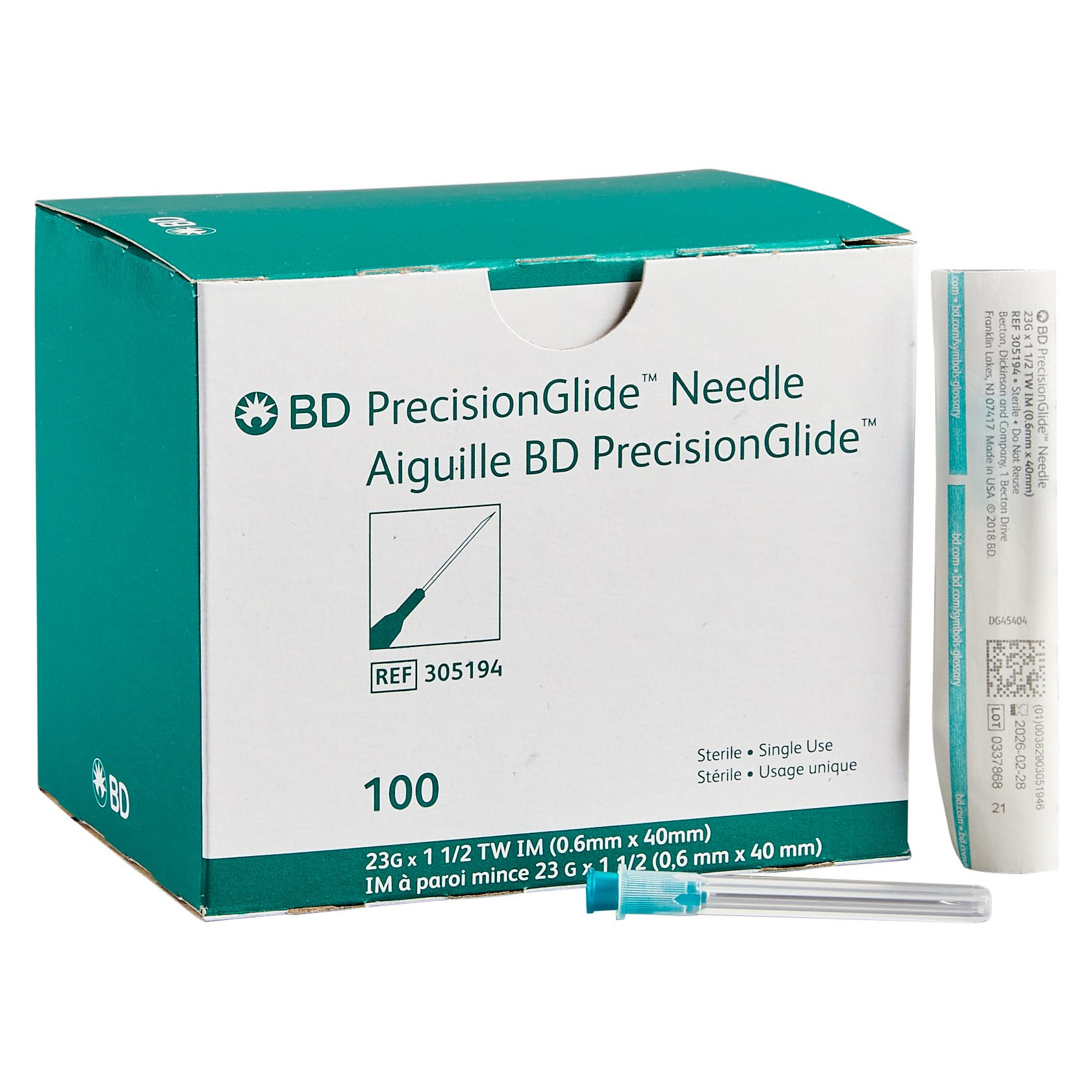 305165 needle for b12 injection BD PrecisionGlide 21G x 1" BD 305198 - Needle Disposable