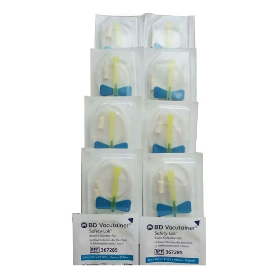 BD Vacutainer Safety-Lok Blood Collection Set with Luer Adapter thumbnail 2