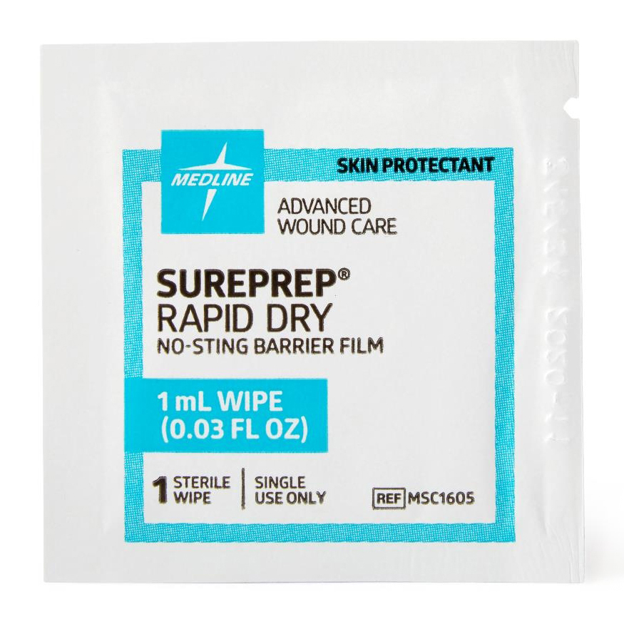Sureprep Rapid Dry No-Sting Barrier Film Wipe thumbnail 4