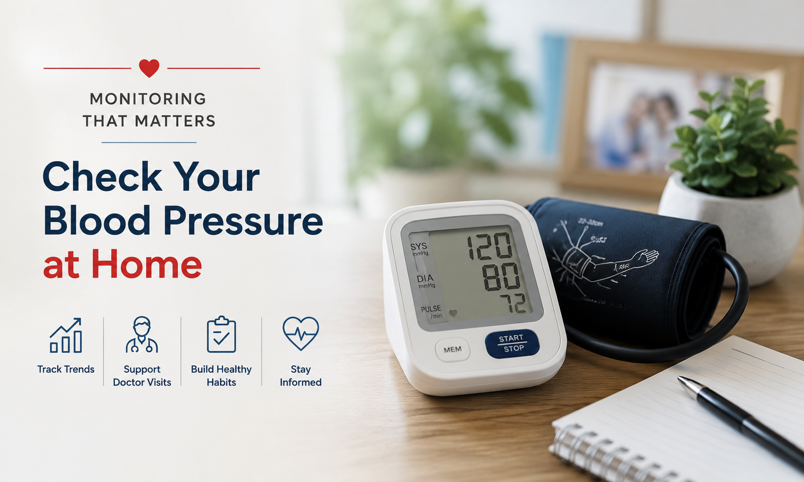 Can Blood Pressure Be Monitored at Home?