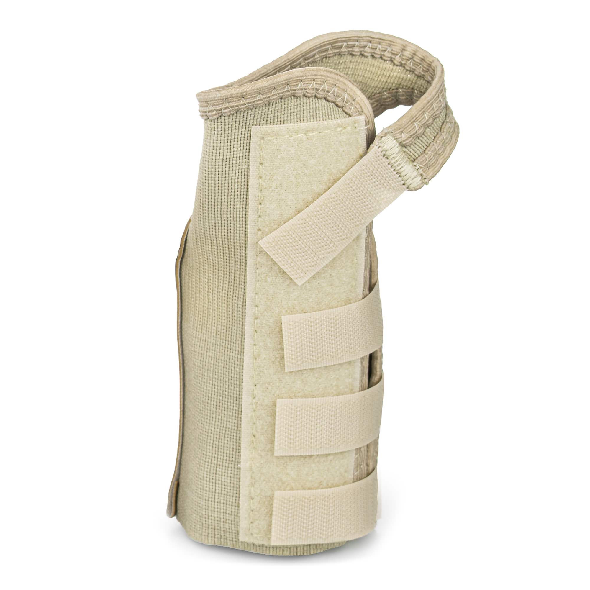 McKesson Elastic Wrist Splint Hook and Loop Closure Beige thumbnail 2
