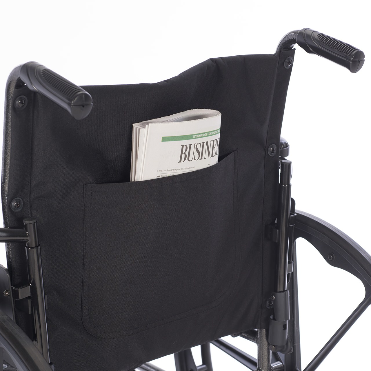 nylon upholstery with built-in carry pouch