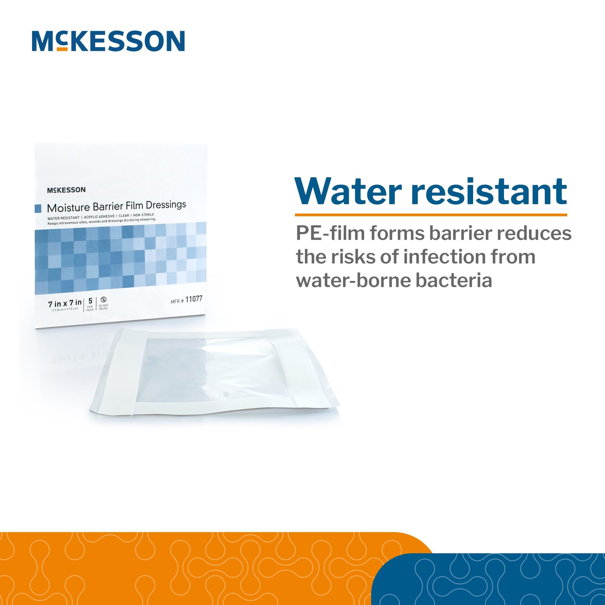 McKesson Wound Protector Clear Disposable thumbnail 4