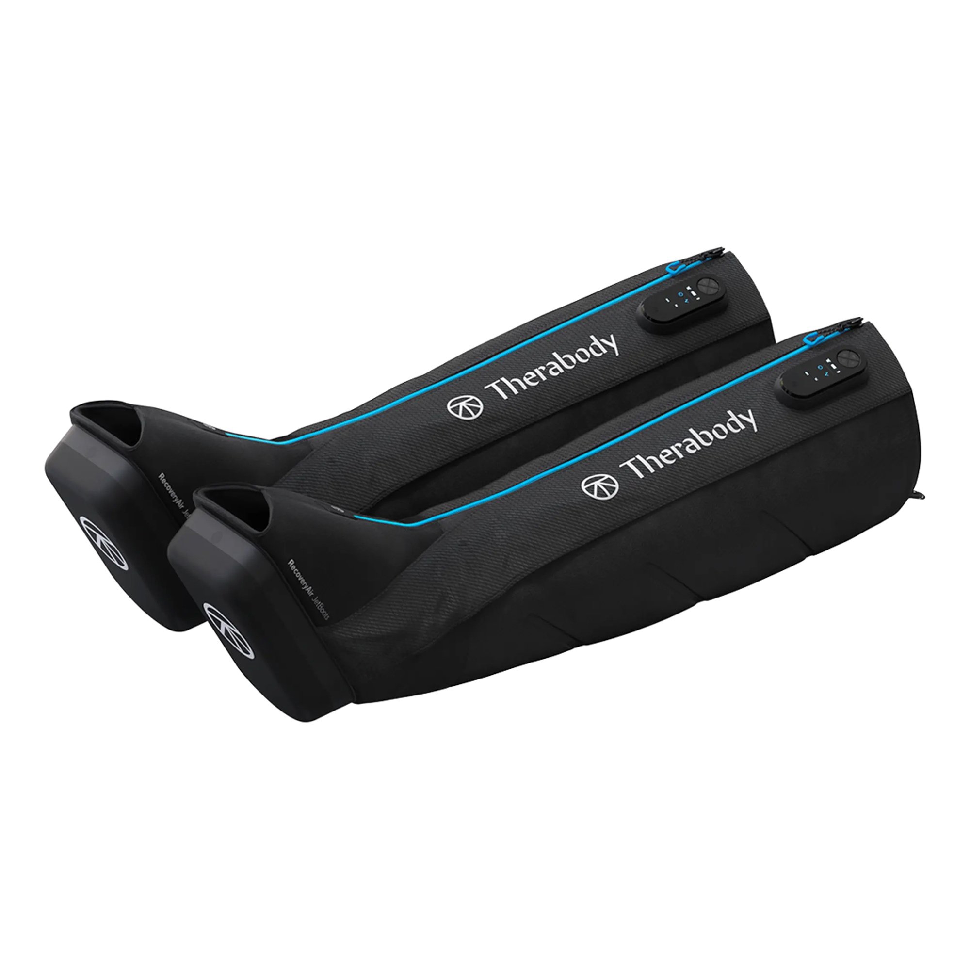 Therabody RecoveryAir JetBoots Compression Massage Boot, Black thumbnail 3