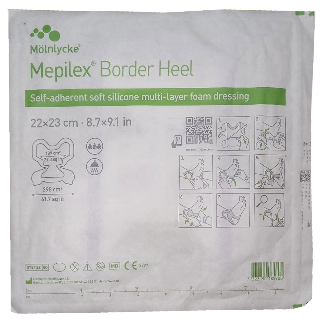 Molnlycke Mepilex Border Heel Dressing thumbnail 4