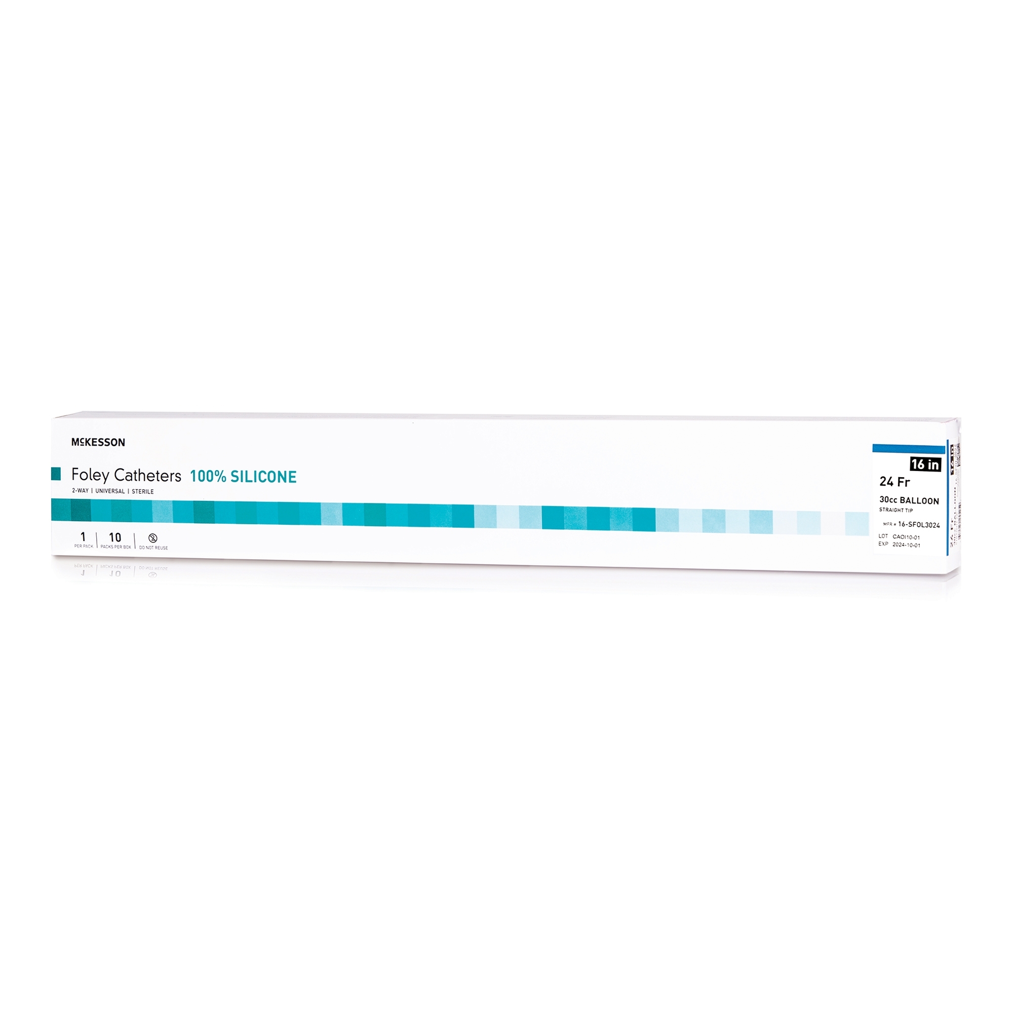 McKesson 2-Way Silicone Foley Catheter with Standard Tip thumbnail 5