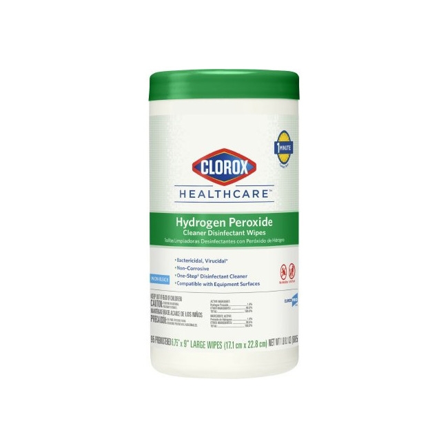 Clorox Healthcare Surface Disinfectant Cleaner Wipe thumbnail 1