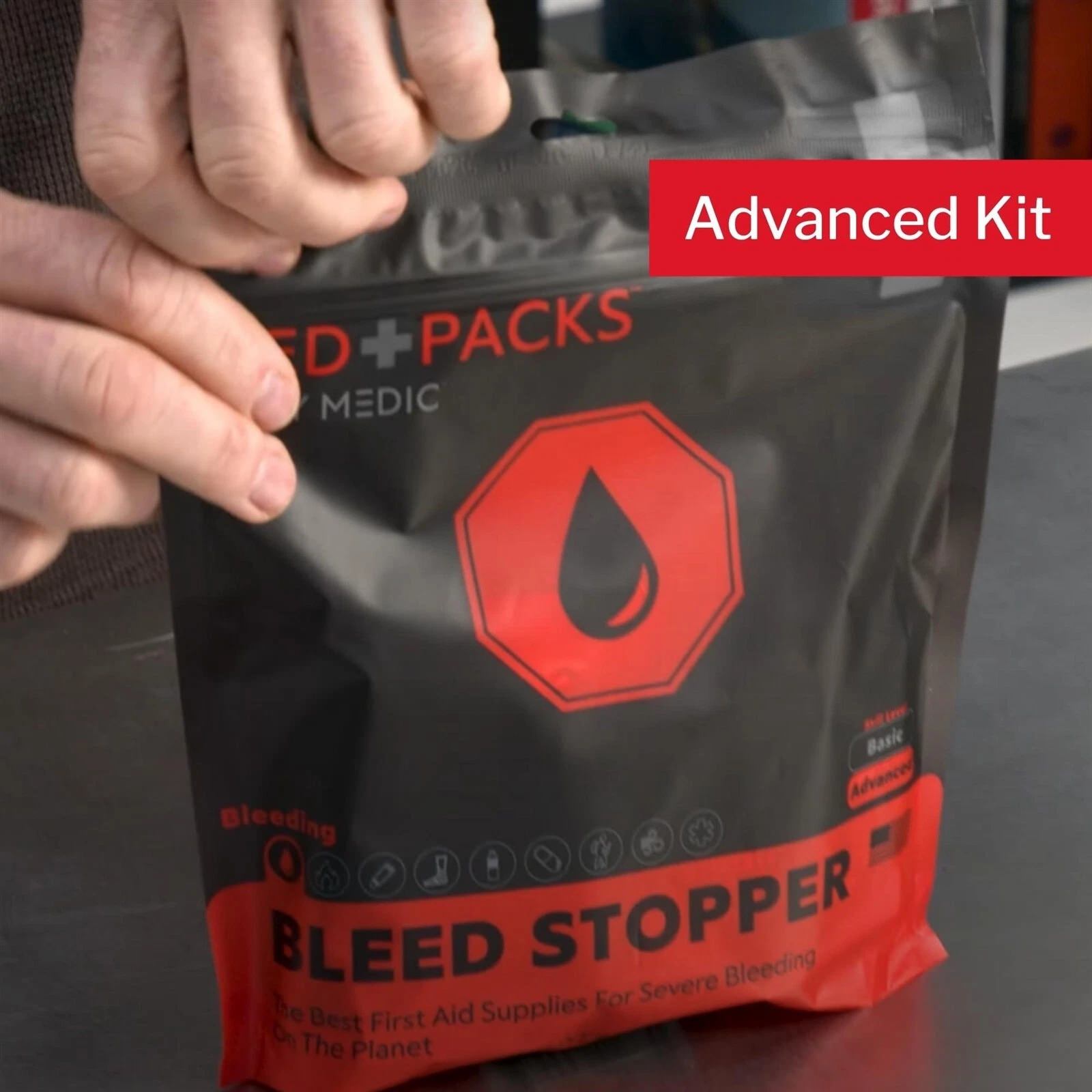 My Medic MED PACKS Bleed Stopper First Aid Kit 2.3 X 8.8 X 10 Inch thumbnail 4