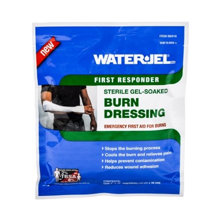 Water-Jel First Responder Burn Dressing Pad Rectangle Sterile | Hydrogel  Dressing