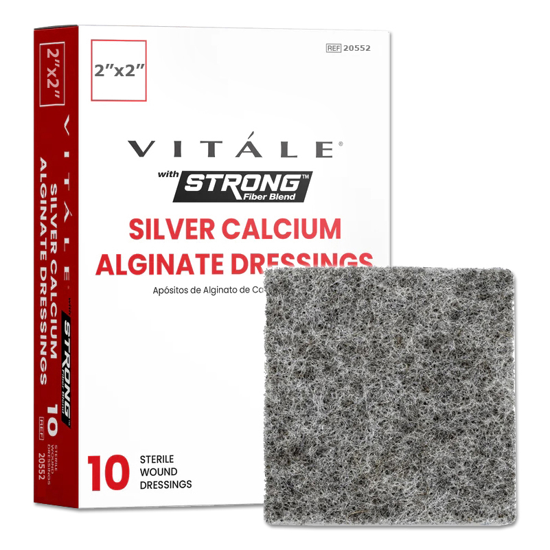 silver impregnated dressing Amazon.com: OPTITEKNIK Ag Silver Calcium Alginate Wound Dressing Pads 2"x2"  Pack of 10, Soft Silver Dressings for Wound Care, Gentle Highly Absorbent  Dressing, Non Stick Gauze Pads for Wounds : Health &