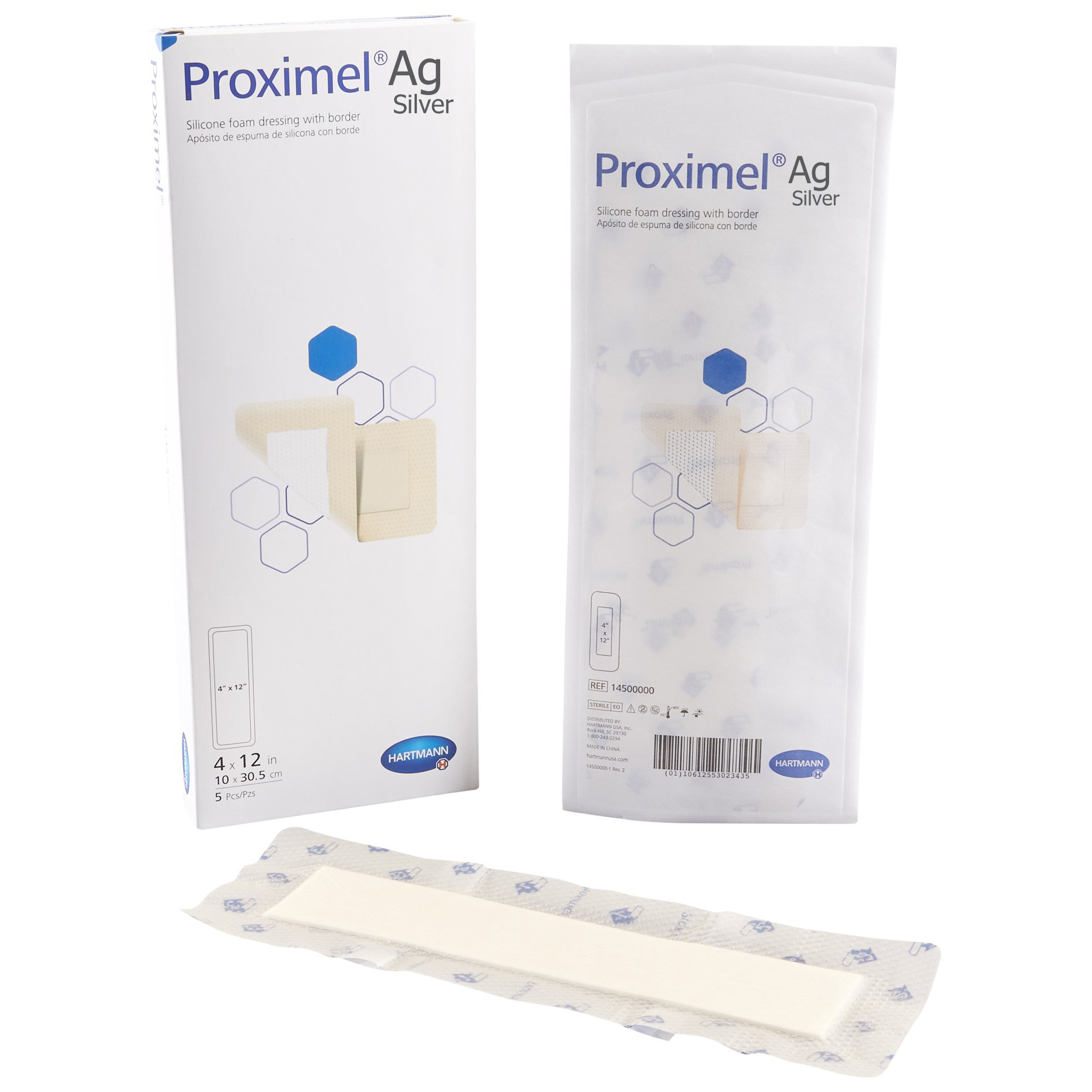 Proximel Ag Silver Silicone Foam Dressing thumbnail 4
