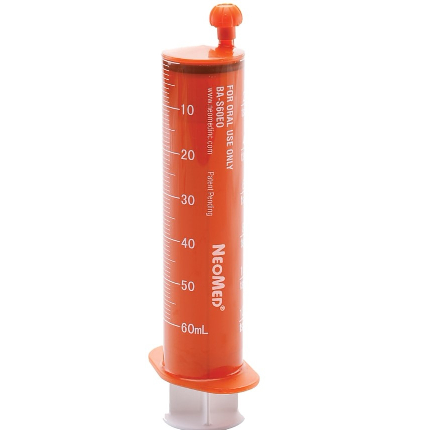 NeoMed Oral Medication Syringe, Amber Barrel thumbnail 1