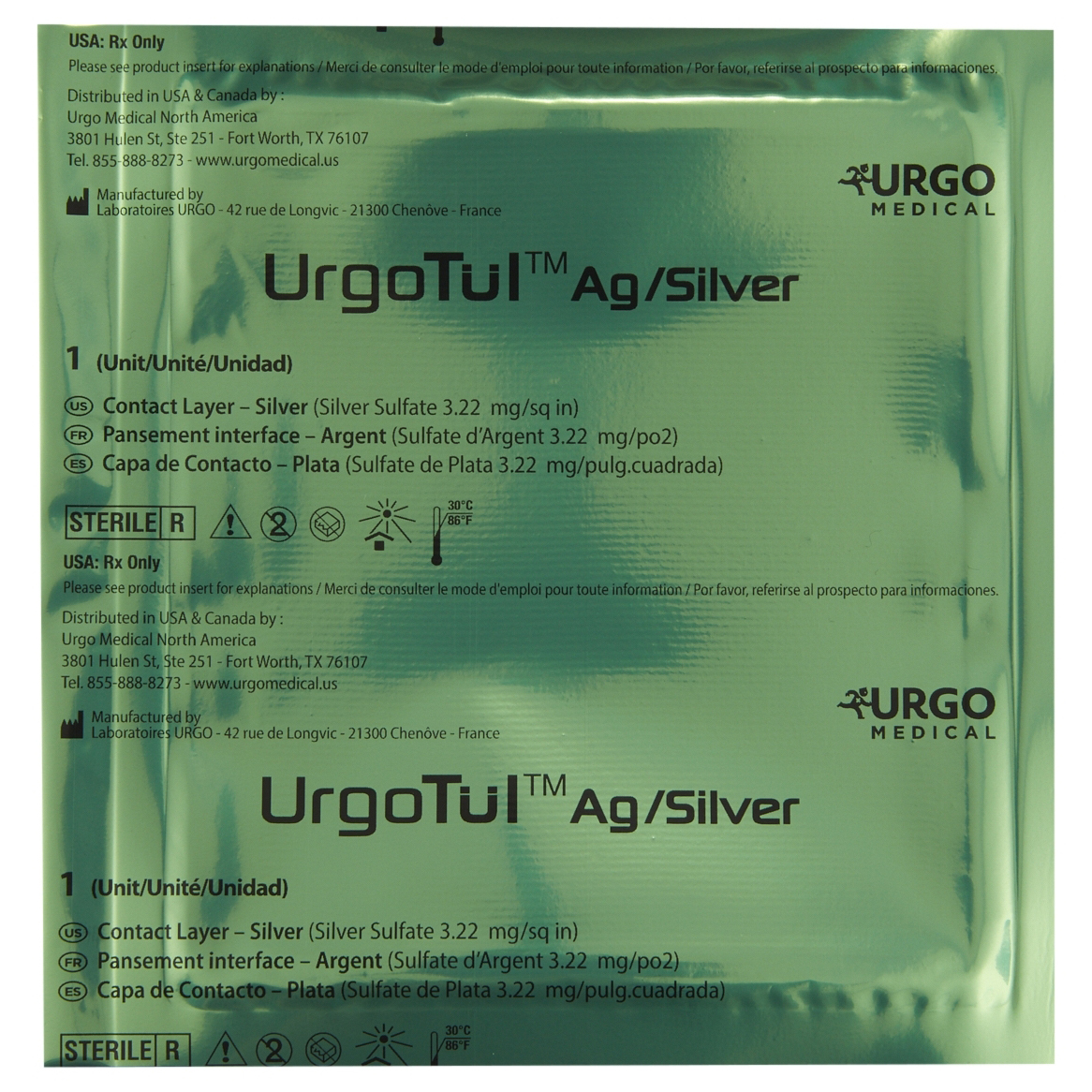 UrgoTul AG Silver Contact Layer Dressing thumbnail 2
