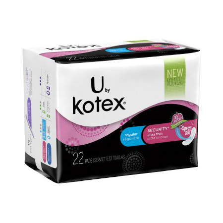 U by Kotex Ultra Thin Regular Absorbent Feminine Pad thumbnail 1