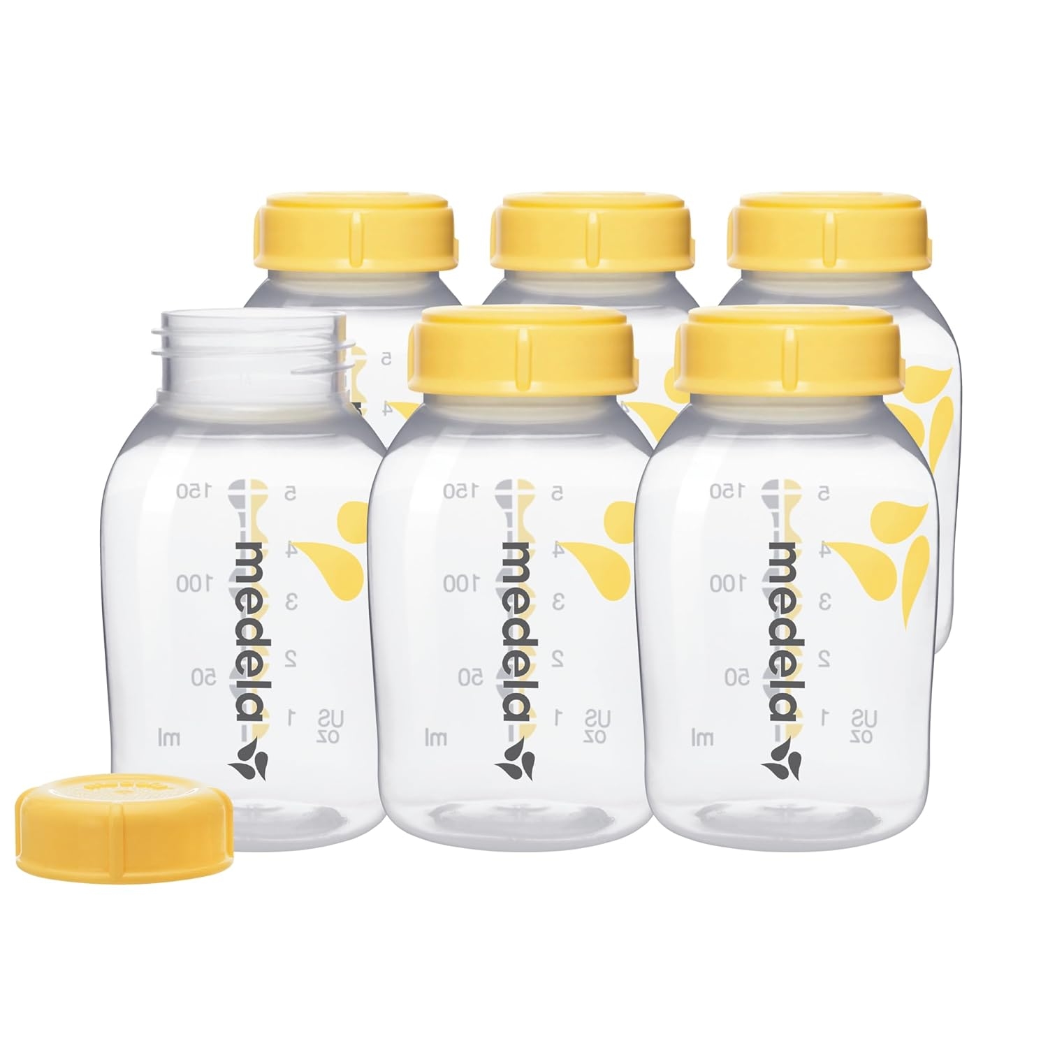 Medela Breast Milk Collection and Storage Bottle Set, 5 oz thumbnail 4