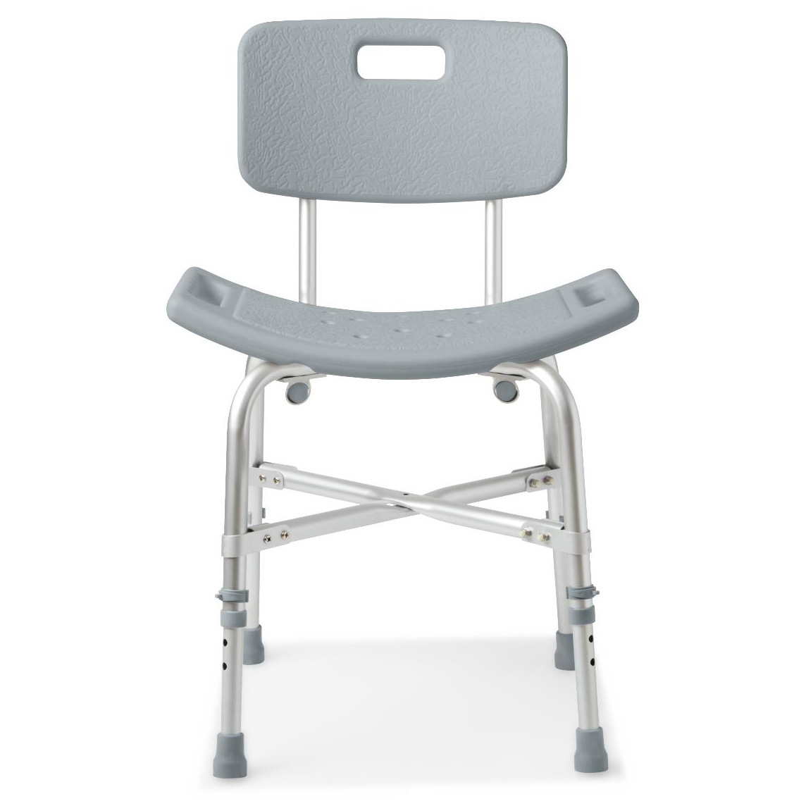 Medline Bariatric Shower Chair with Backrest and Reinforced Frame thumbnail 2