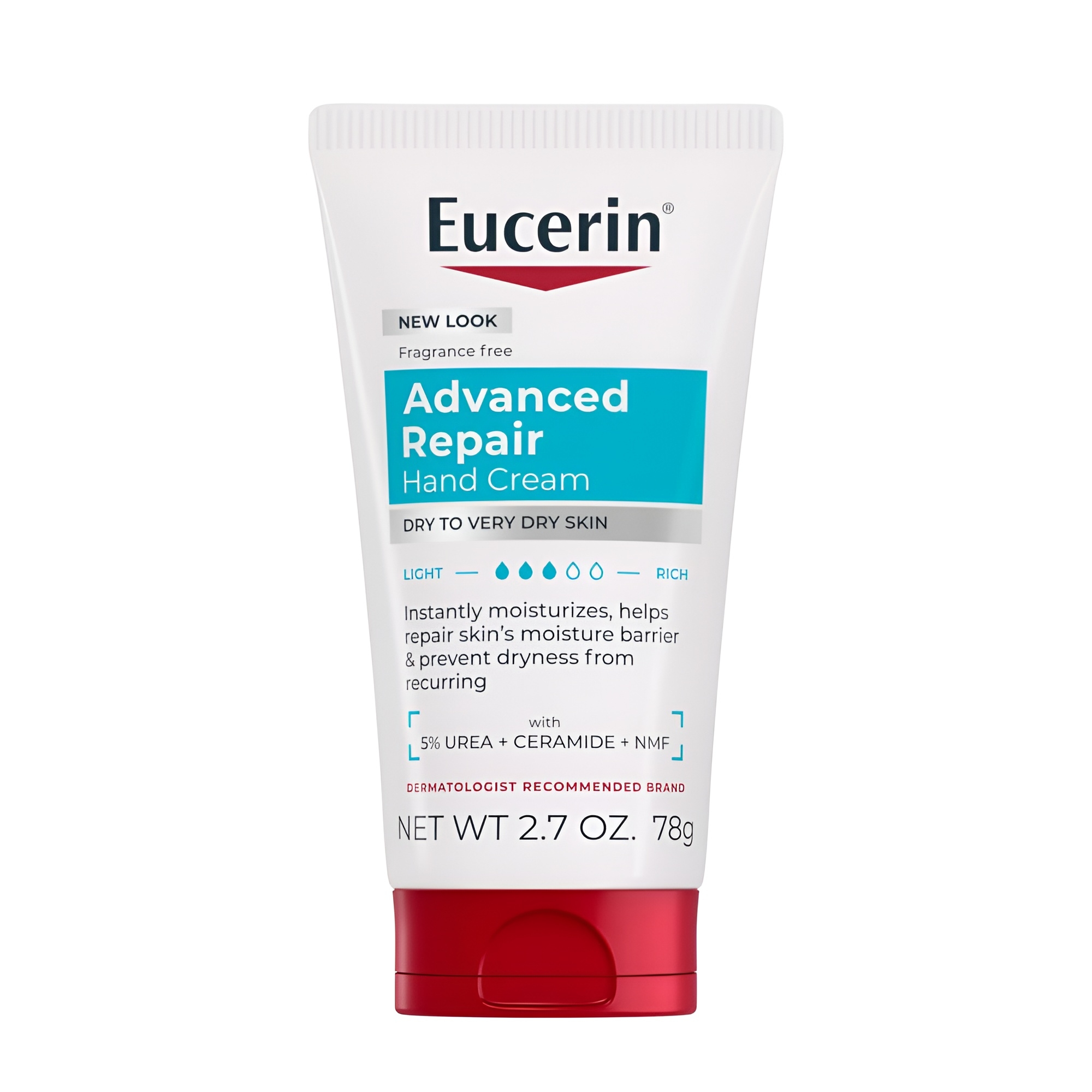 Eucerin Advanced Repair Hand Moisturizer Cream, 2.7 oz - Main image