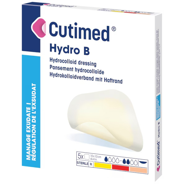 Cutimed Hydro B Sterile Hydrocolloid Bordered Dressing - Main image